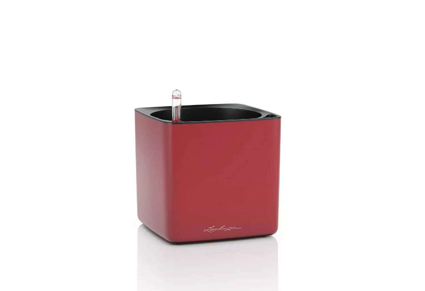 Lechuza Kräutertopf Cube Premium 16 Scarlet Rot Matt - Bild 2