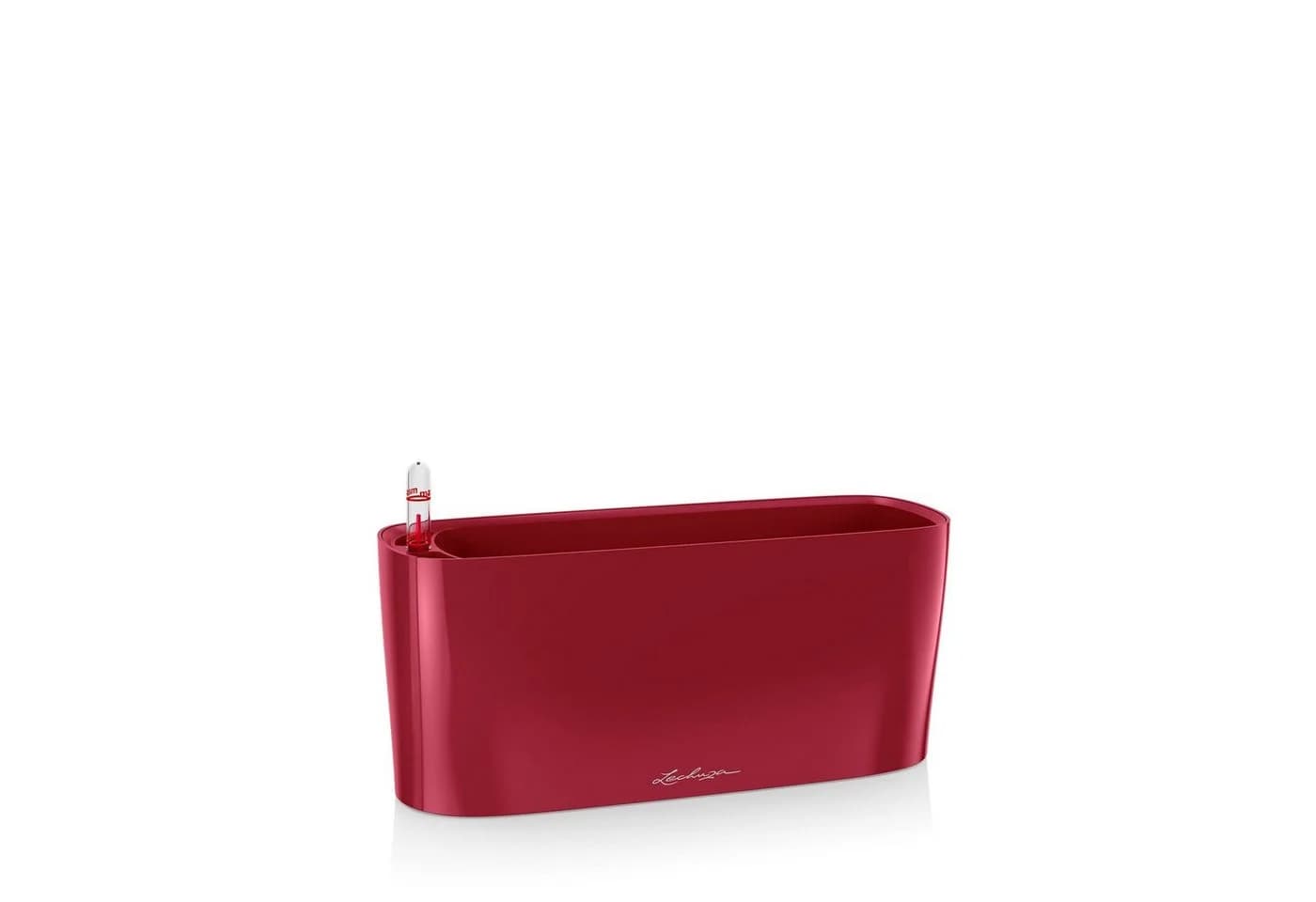 Lechuza® Blumentopf Delta 10 scarlet rot hochglanz - Bild 2