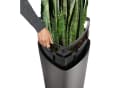 Lechuza® Pflanzsäule Delta 30 weiß hochglanz Bild 4