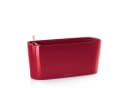 Lechuza® Blumentopf Pflanzgefäß Delta 20 Scarlet Rot Hochglanz Bild 2