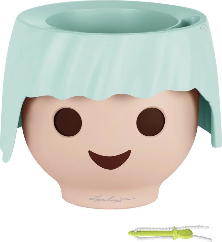 Lechuza Blumentopf Playmobil OJO Aquamarine - Bild 2