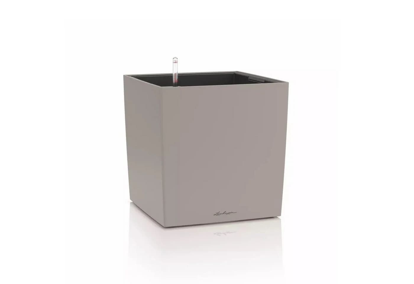Lechuza® Blumentopf CUBE Color 40 sandbraun - Bild 2
