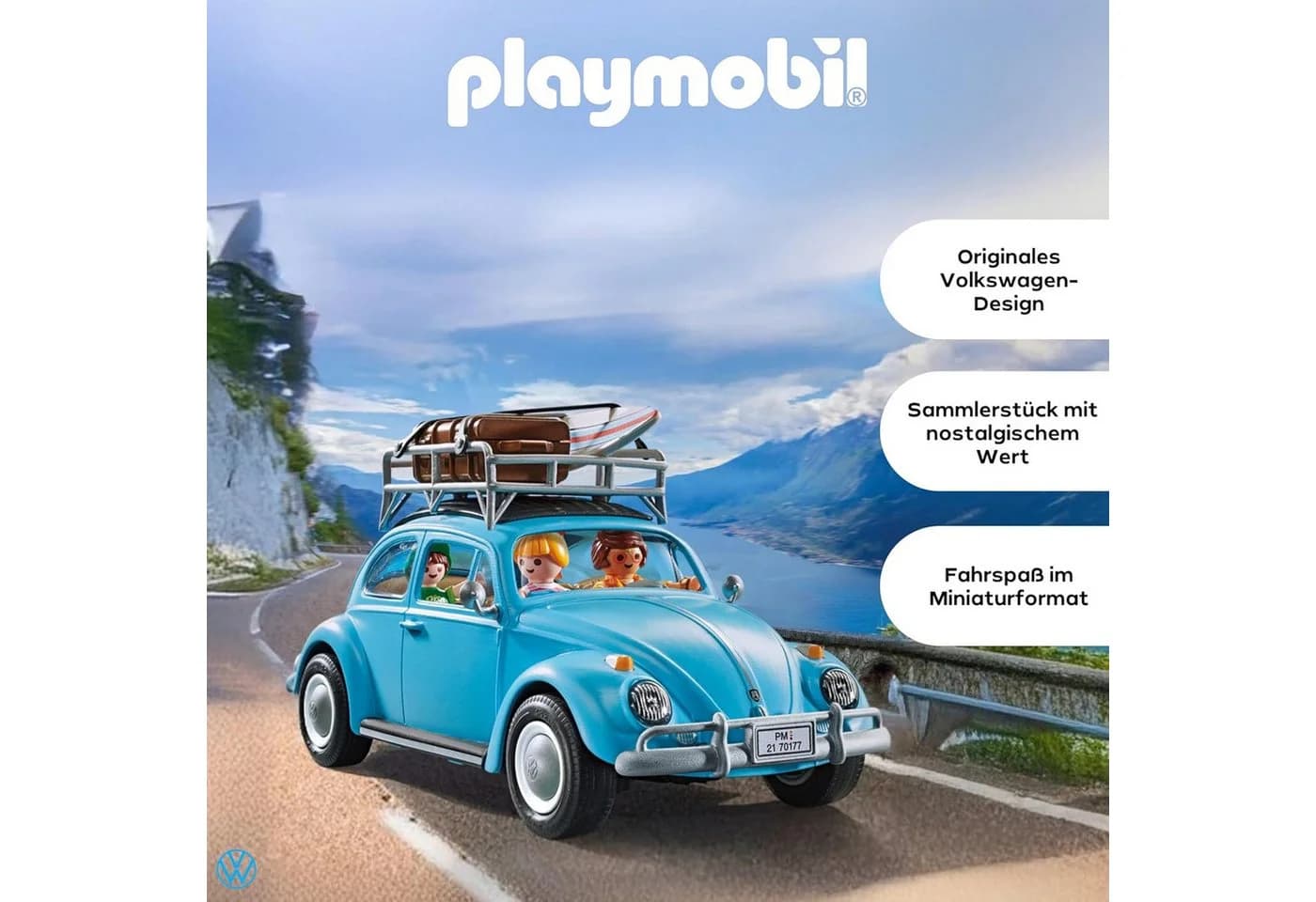Playmobil VW Käfer 70177 Konstruktions-Spielset mit 3 Figuren - Bild 3