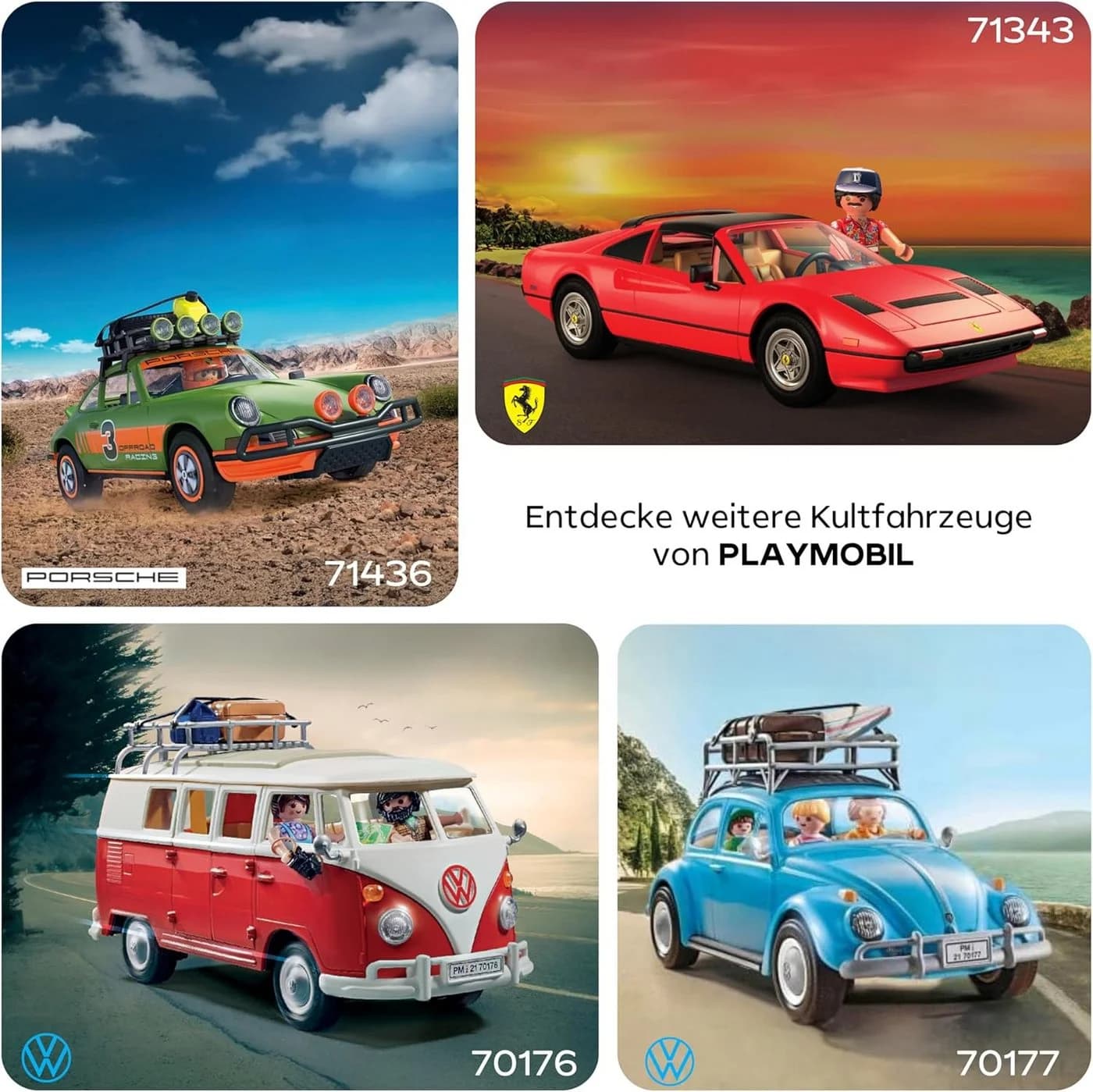 Playmobil VW Käfer 70177 Konstruktions-Spielset mit 3 Figuren - Bild 5