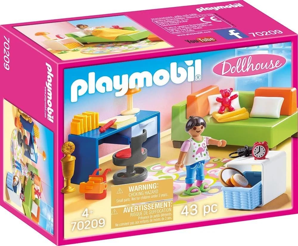 PLAYMOBIL Jugendzimmer Set 70209 Bunt Kunststoff - Bild 2