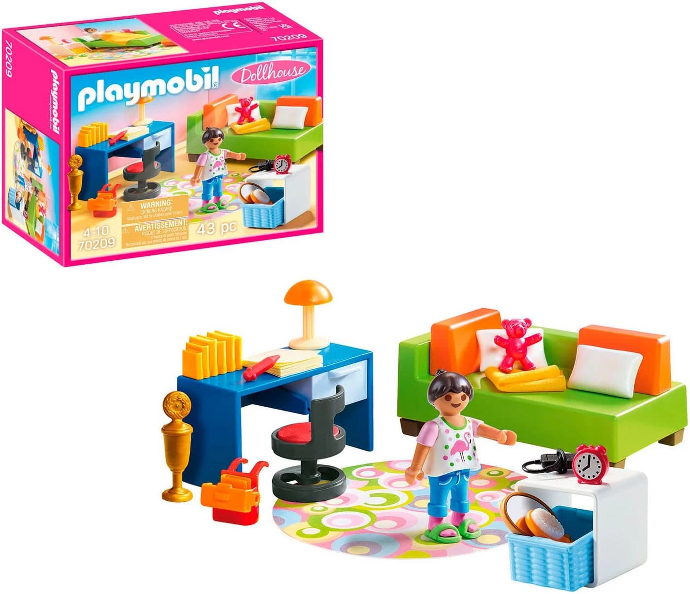 PLAYMOBIL Jugendzimmer Set 70209 Bunt Kunststoff - Bild 5
