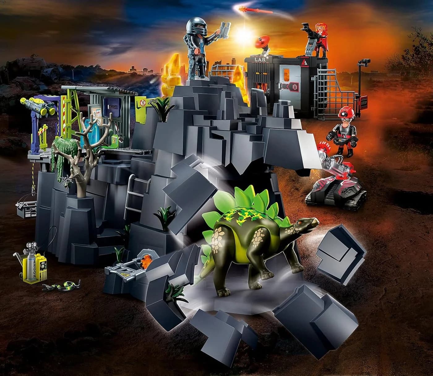 Playmobil Dino Rise Dino Rock 70623 mit Sound und Licht