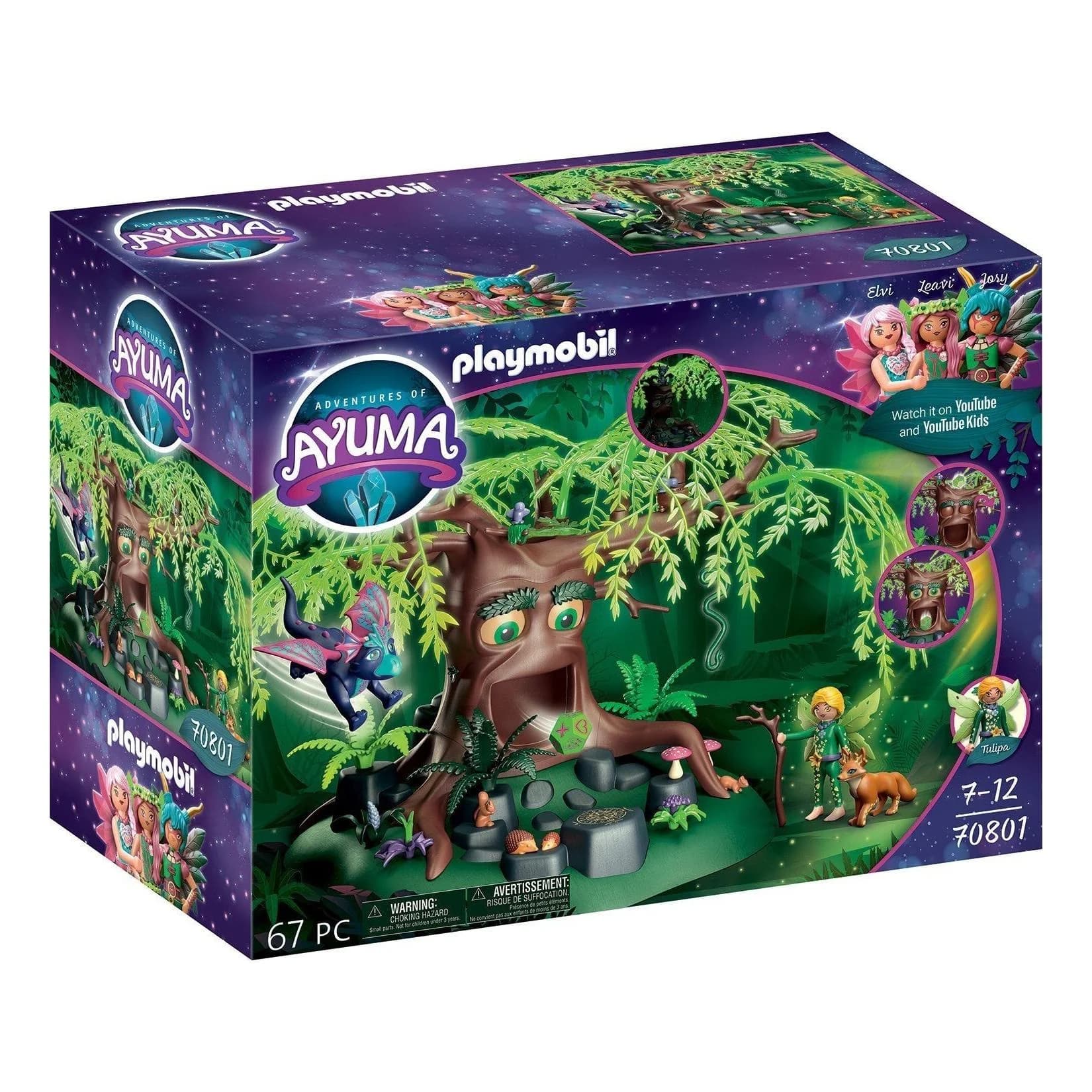 Playmobil® Outdoor-Spielzeug Baum der Weisheit Ayuma Spielbausteine, 67 St