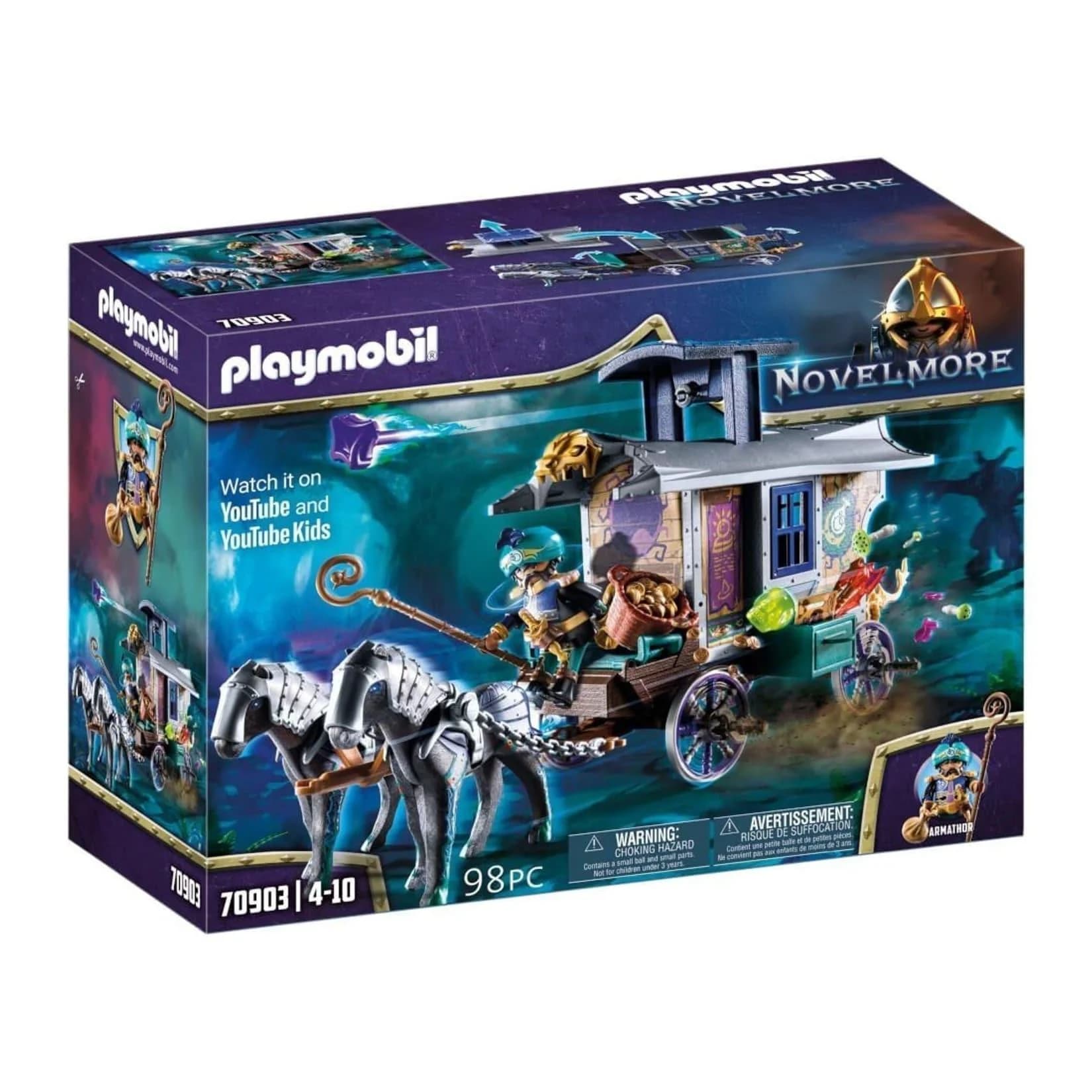Playmobil® Novelmore Händlerkutsche Violet Vale 70903 Spielbausteine