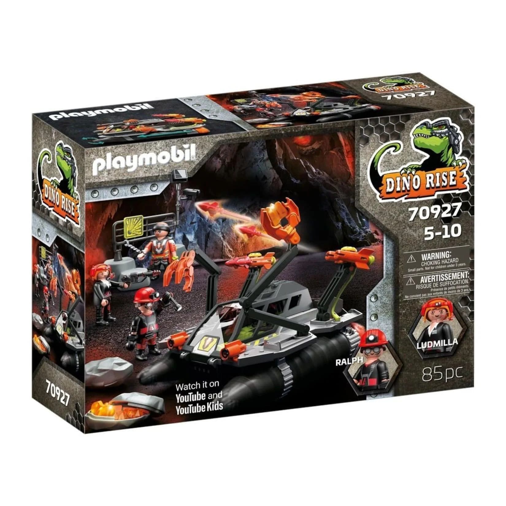 Playmobil Comet Corp Abbruchbohrer mit drehenden Bohrköpfen