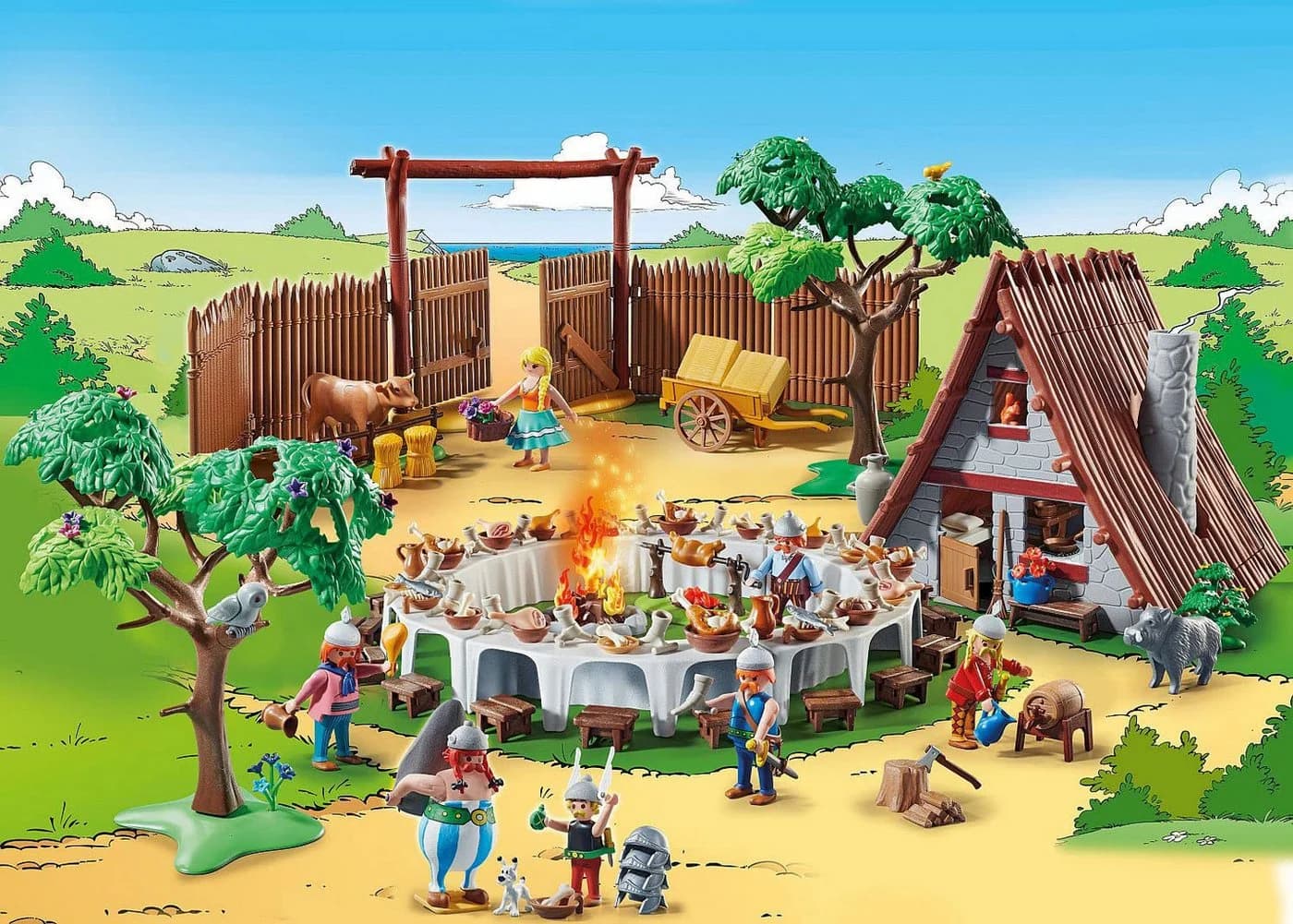 Playmobil Asterix Großes Dorffest 70931 Bunt