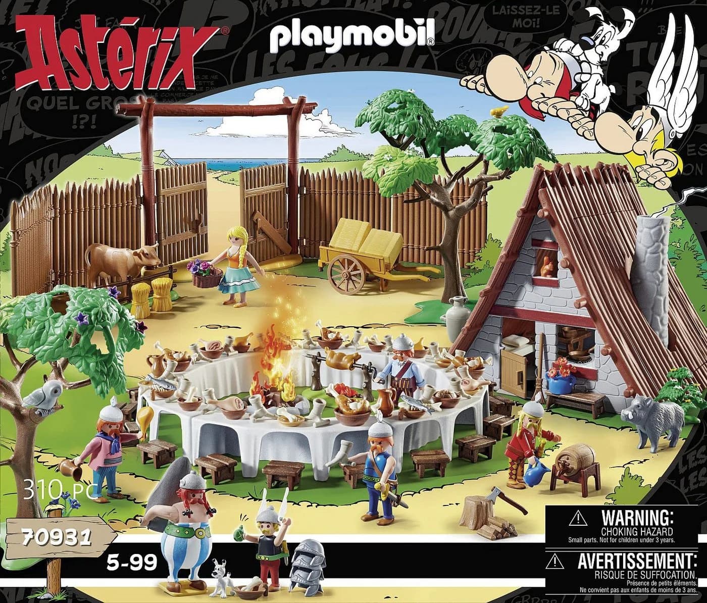 Playmobil Asterix Großes Dorffest 70931 Bunt - Bild 3