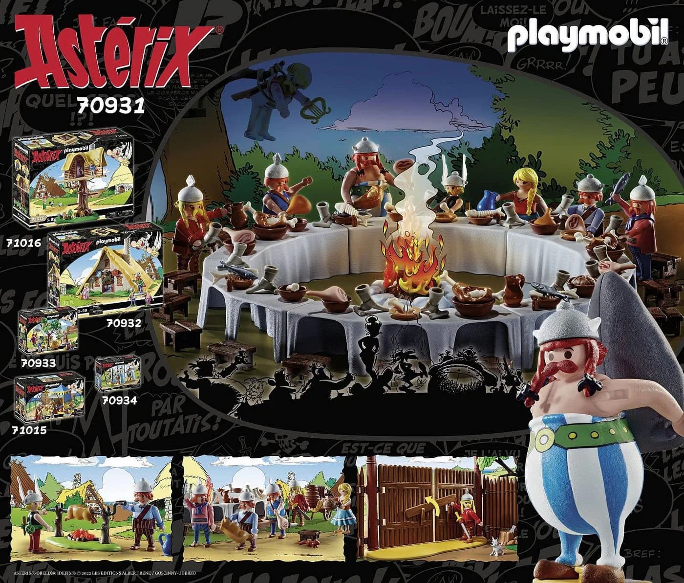 Playmobil Asterix Großes Dorffest 70931 Bunt - Bild 4