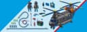 PLAYMOBIL SWAT-Rettungshelikopter 71149 mit Licht und Sound Bild 5