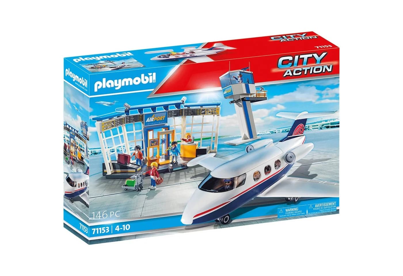 Playmobil 71153 City Action Flughafen mit Flugzeug und Tower - Bild 2