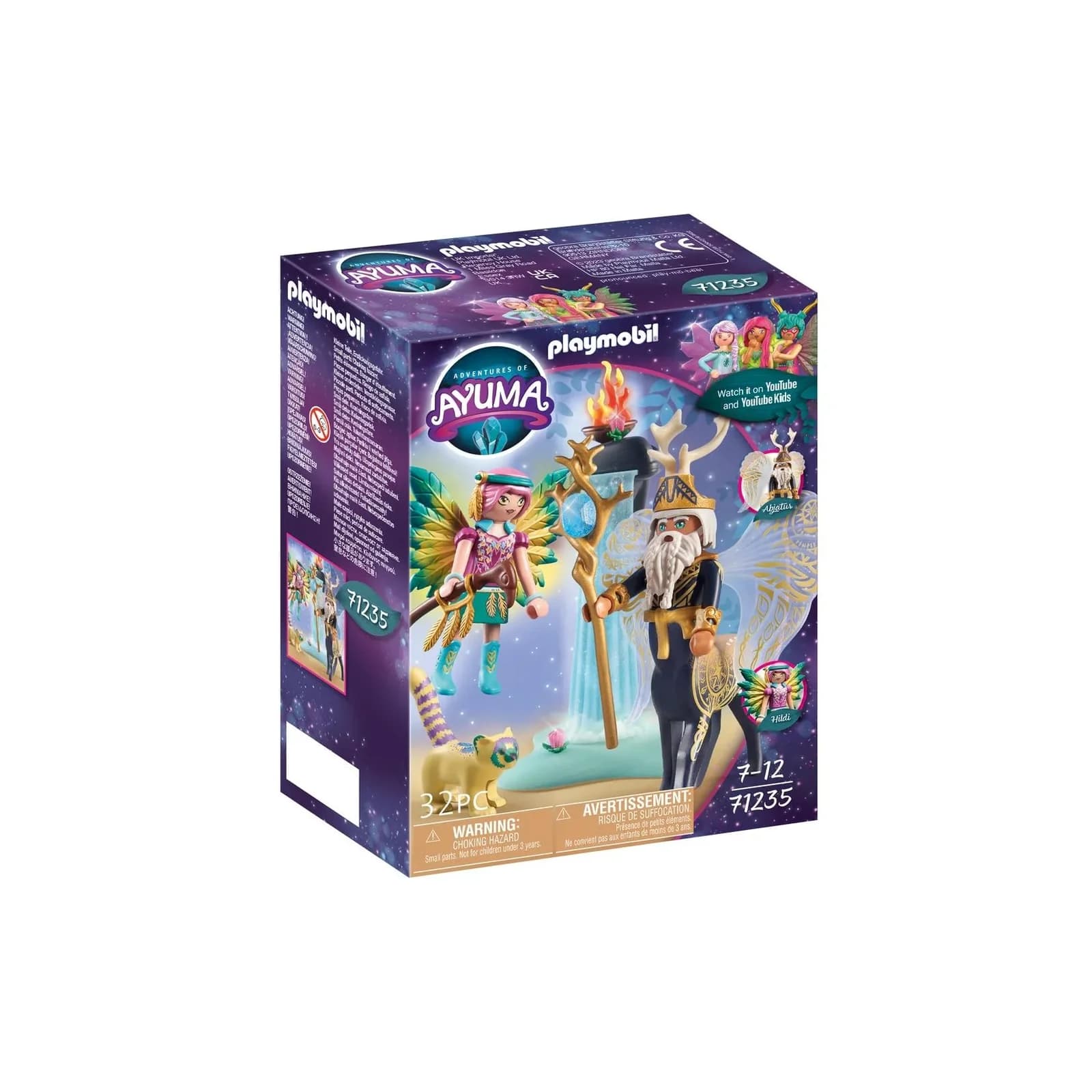 Playmobil® Spielfigur 71235 Adventures of Ayuma Abjatus + Knight Fairy Hildi Bunt