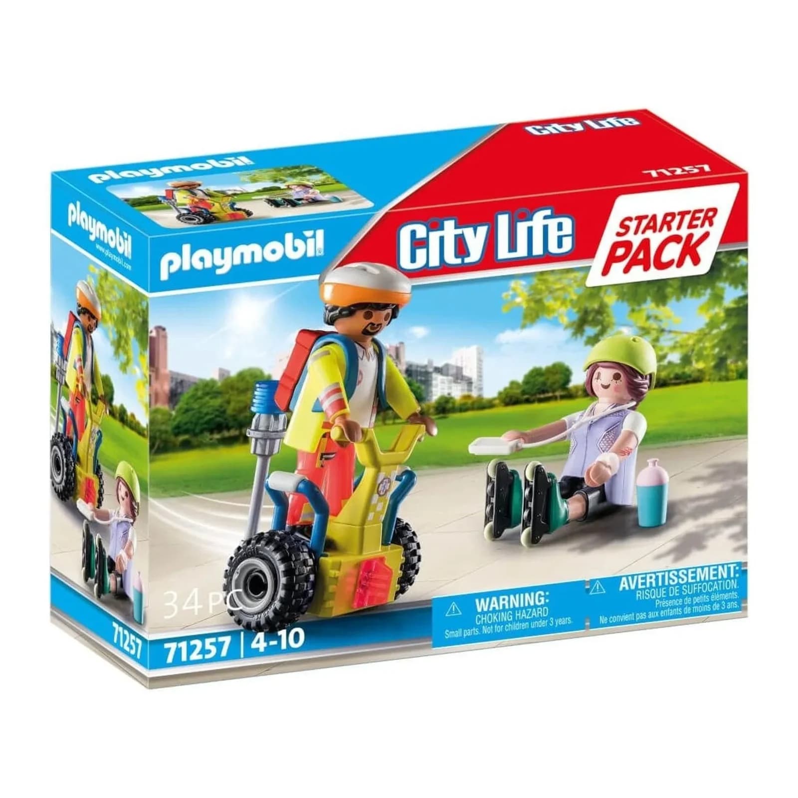 Playmobil® Starter Pack Rettung mit Balance-Racer (71257) Bunt