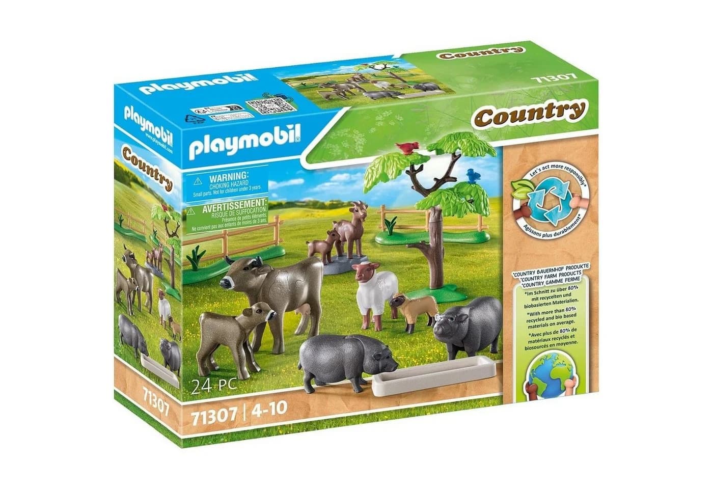 Playmobil® 71307 Bauernhoftiere Konstruktions-Spielset Bunt - Bild 2