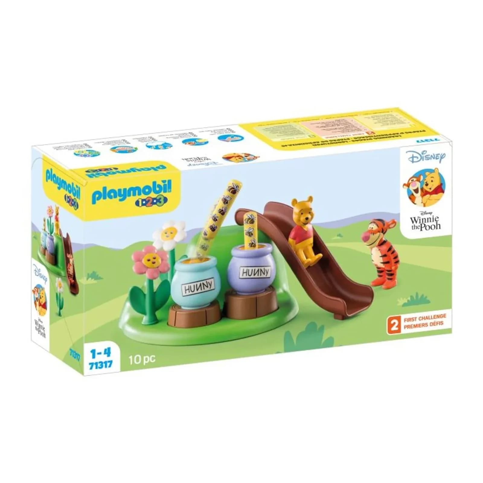 Playmobil 1.2.3 Disney Winnie Puuh & Tigger Bienengarten Lernspielzeug