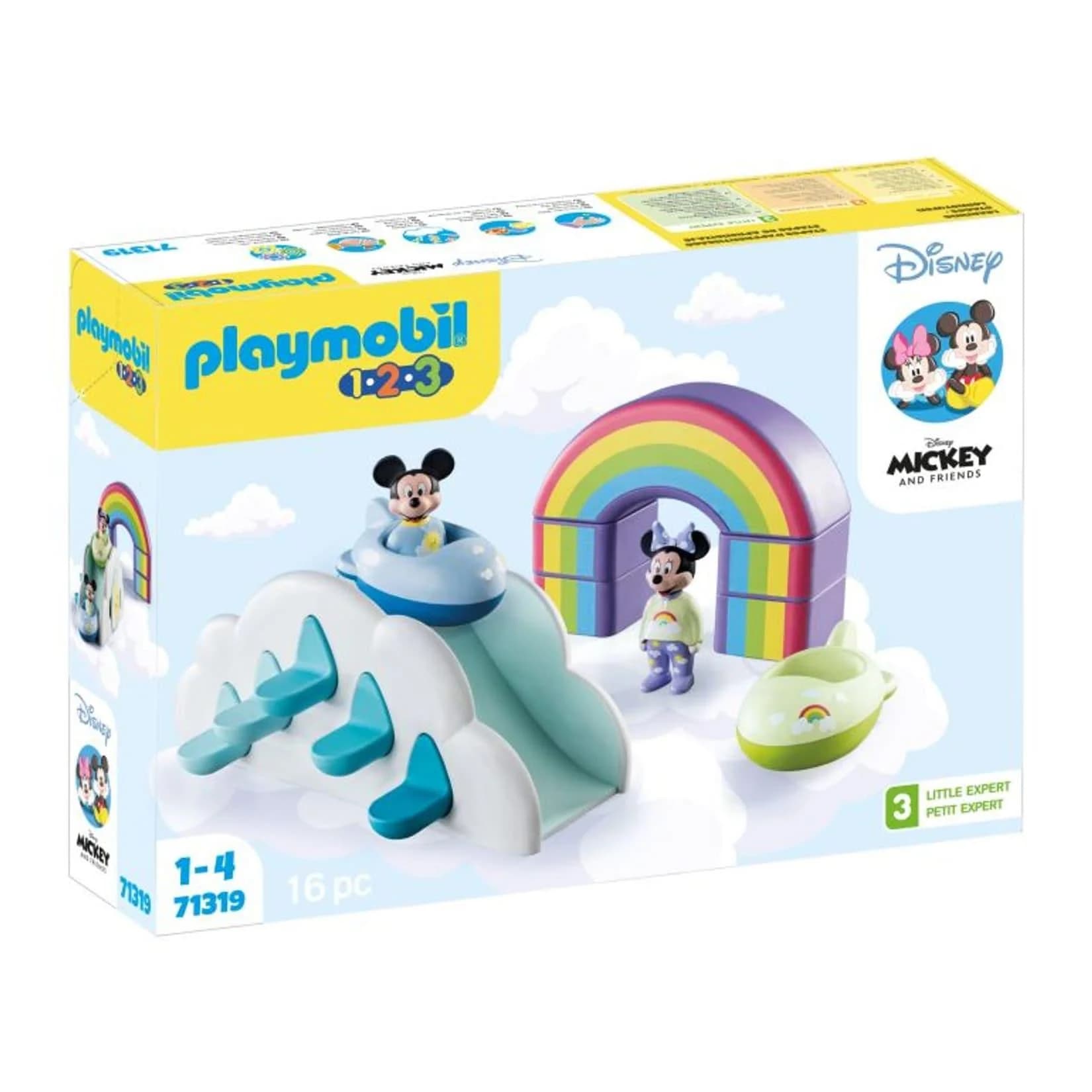 Disney Lernspielzeug aus Plastik und Wolle