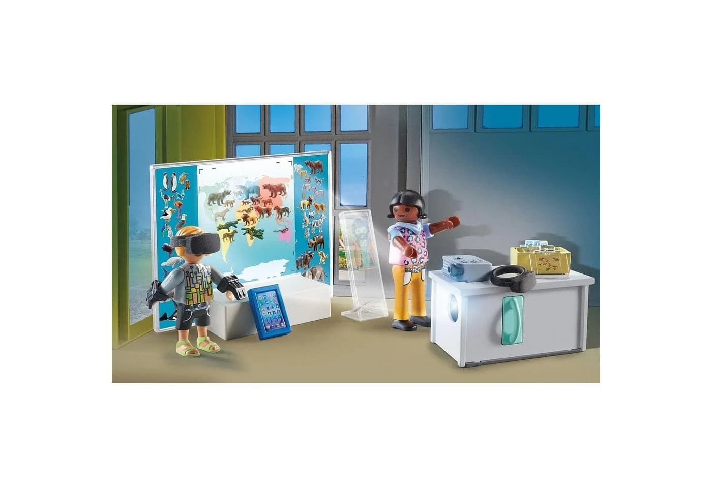 Playmobil 71330 Virtuelles Klassenzimmer Konstruktions-Spielset