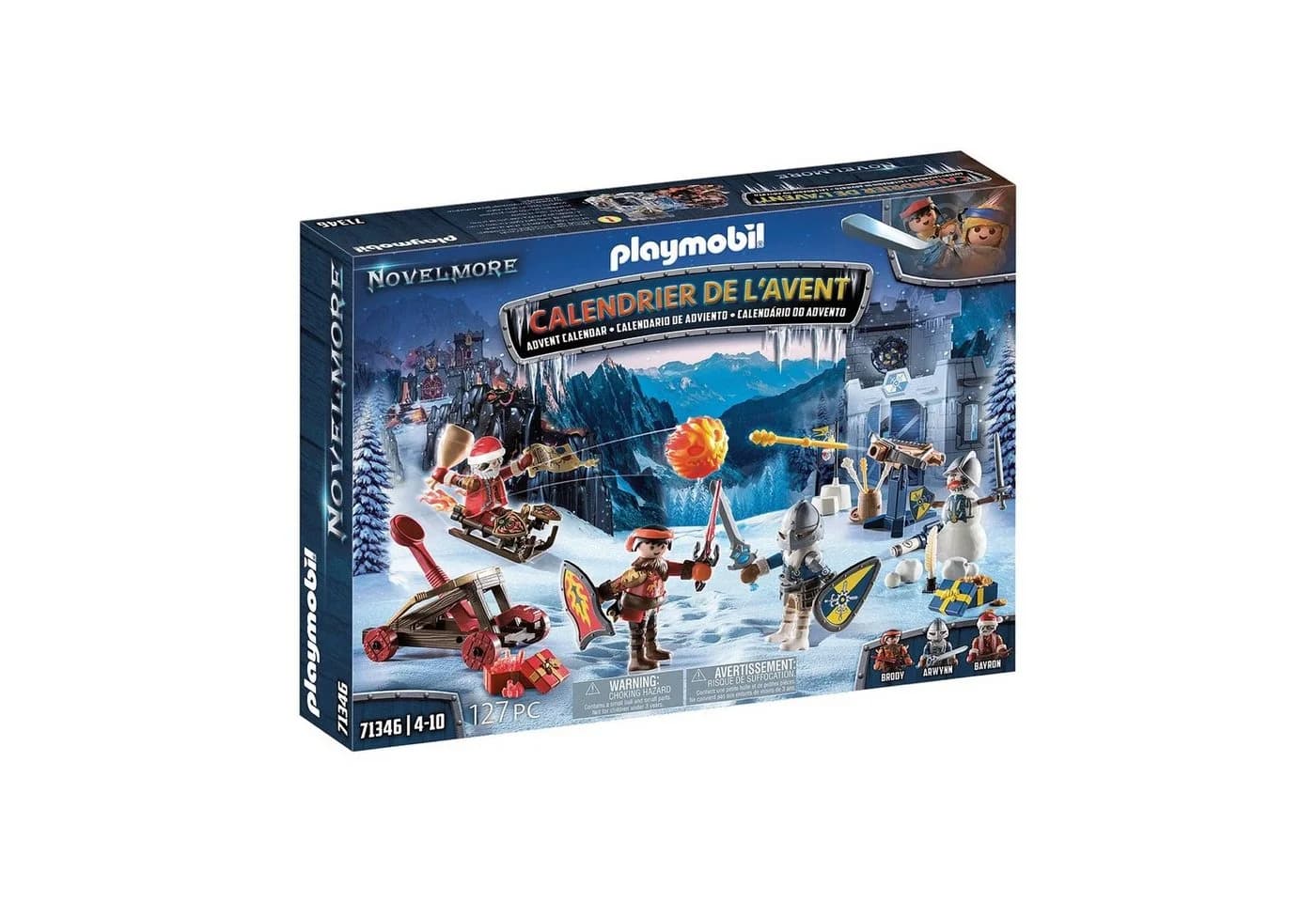 Playmobil Adventskalender 71346 Novelmore - Kampf im Schnee - Bild 2