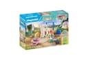 PLAYMOBIL Konstruktions-Spielset Isabella & Lioness mit Waschplatz 71354 Bild 2