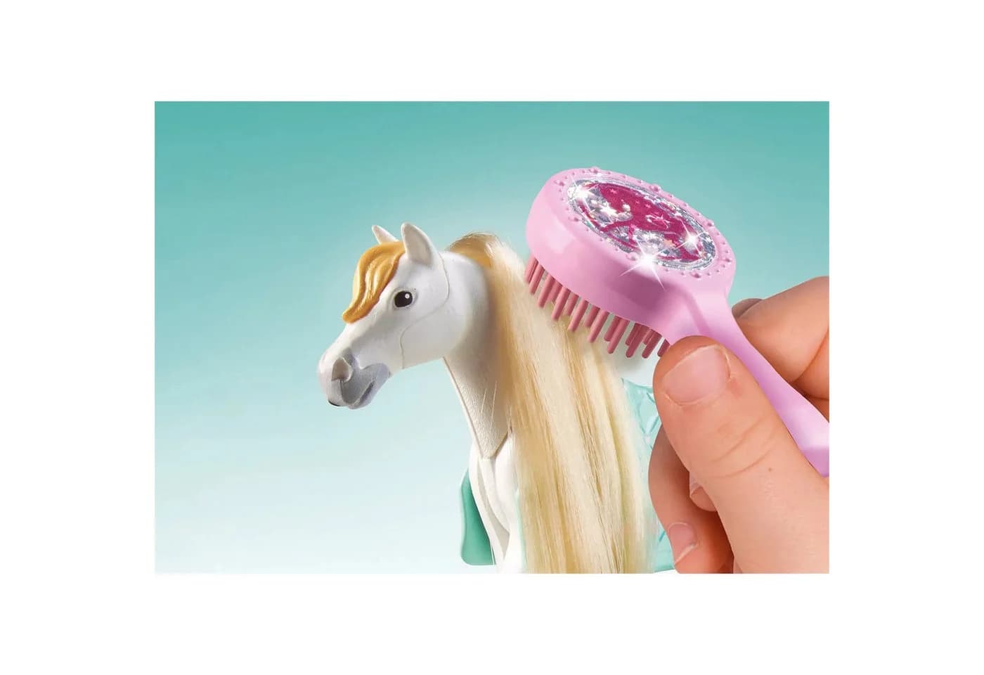 PLAYMOBIL Konstruktions-Spielset Isabella & Lioness mit Waschplatz 71354 - Bild 5