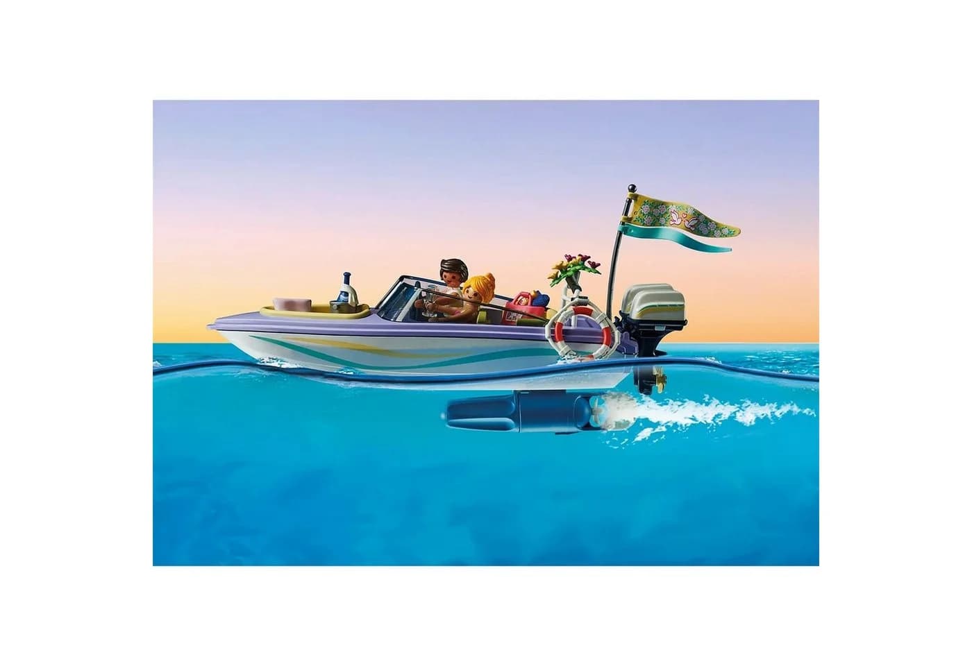 Playmobil 71366 Hochzeitsreise Motorboot mit Figuren - Bild 4