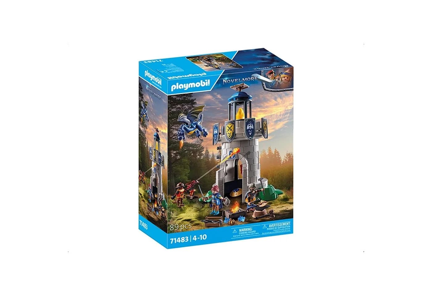Playmobil Ritterturm 71483 mit Schmied und Drache - Bild 2