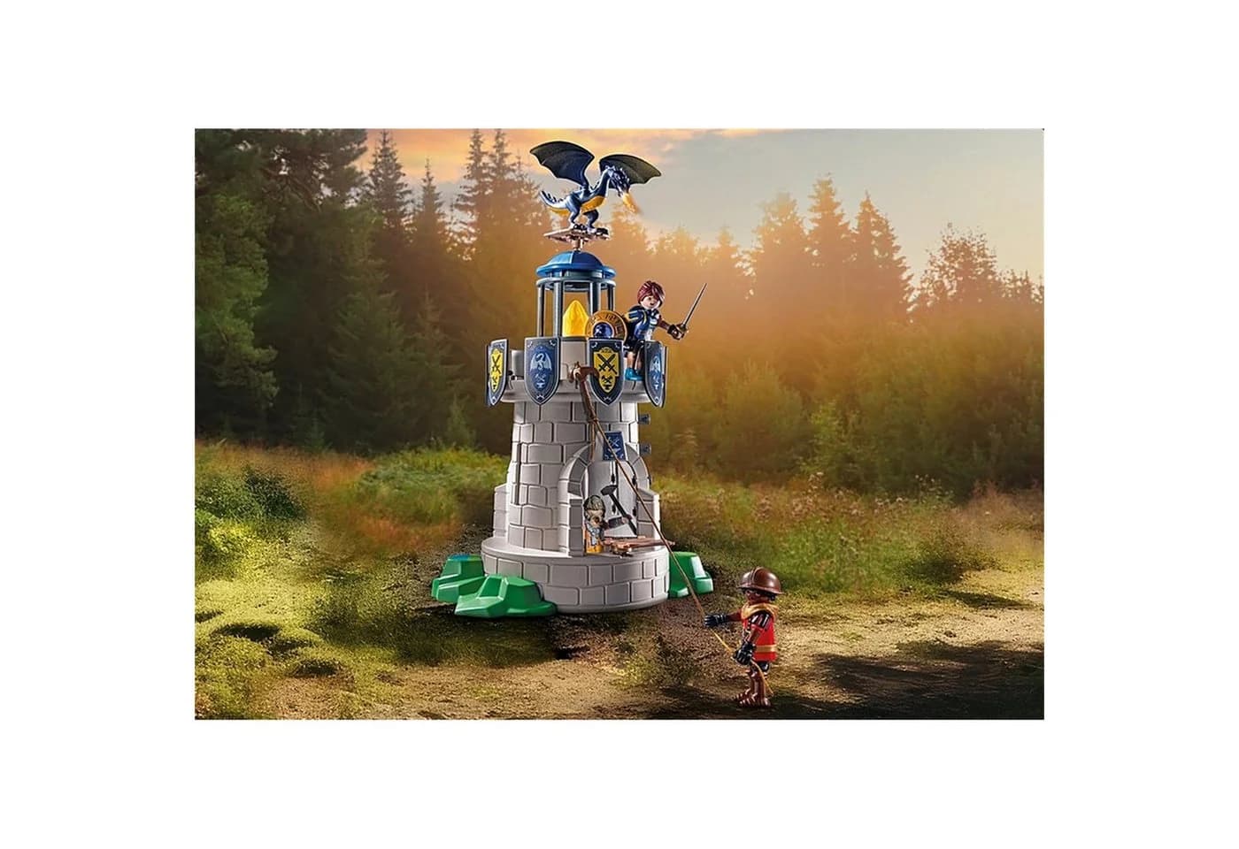 Playmobil Ritterturm 71483 mit Schmied und Drache - Bild 5