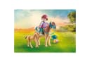 Playmobil 71498 Kind mit Pony und Fohlen Konstruktions-Spielset Bild 1