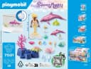 PLAYMOBIL Konstruktions-Spielset Meerjungfrau mit Delfinen bunt Bild 4