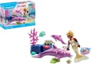 PLAYMOBIL Konstruktions-Spielset Meerjungfrau mit Delfinen bunt Bild 5