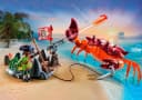PLAYMOBIL Konstruktions-Spielset Kampf gegen Riesenkrabbe Pirates Bunt Bild 4