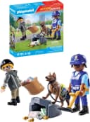 PLAYMOBIL Konstruktions-Spielset Spurensuche mit Hund 71731 Action Heroes Bild 1