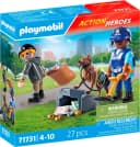 PLAYMOBIL Konstruktions-Spielset Spurensuche mit Hund 71731 Action Heroes Bild 2
