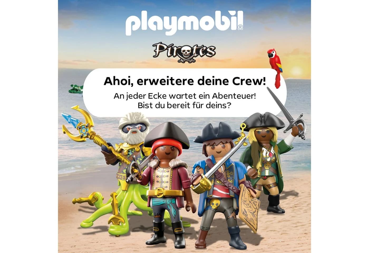 PLAYMOBIL Konstruktions-Spielset Piratenfloss bunt - Bild 5