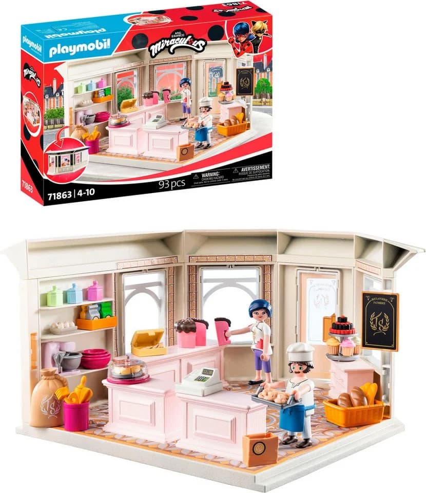 PLAYMOBIL Miraculous Französische Bäckerei 71863 Bunt - Bild 2