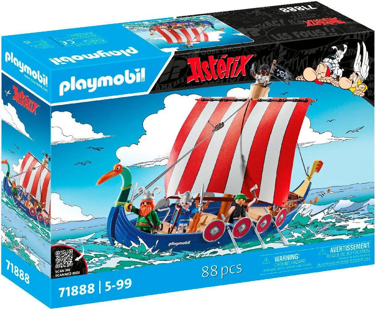 PLAYMOBIL Asterix Piratenschiff 71888 Konstruktions-Spielset - Bild 2