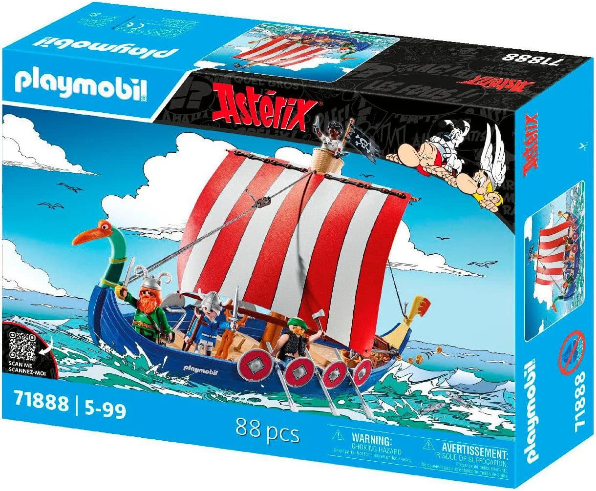PLAYMOBIL Asterix Piratenschiff 71888 Konstruktions-Spielset - Bild 3
