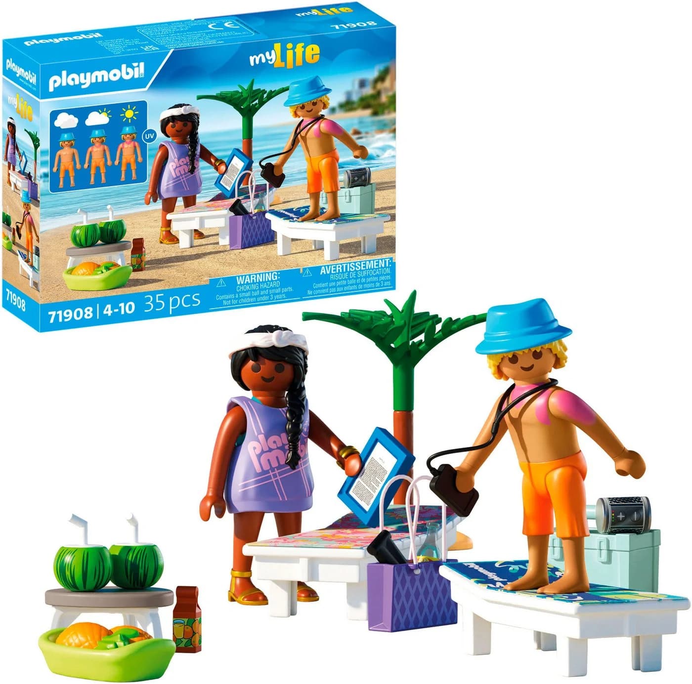 PLAYMOBIL Pärchenausflug an den Strand 71908 My Life Bunt - Bild 2