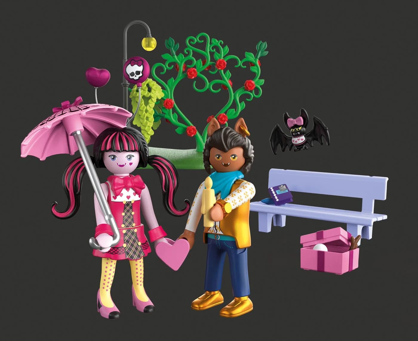 Playmobil® Valentinstagsdate (72043) Monster High™ Konstruktions-Spielset 57 Teile Spielfigur