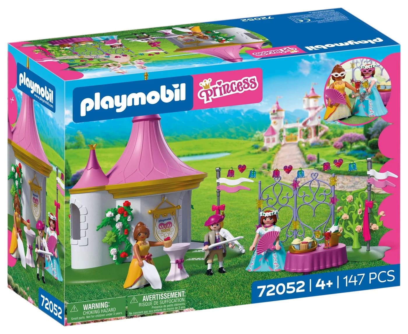 Playmobil Konstruktions-Spielset Maskenball im Pavillon 72052 Princess