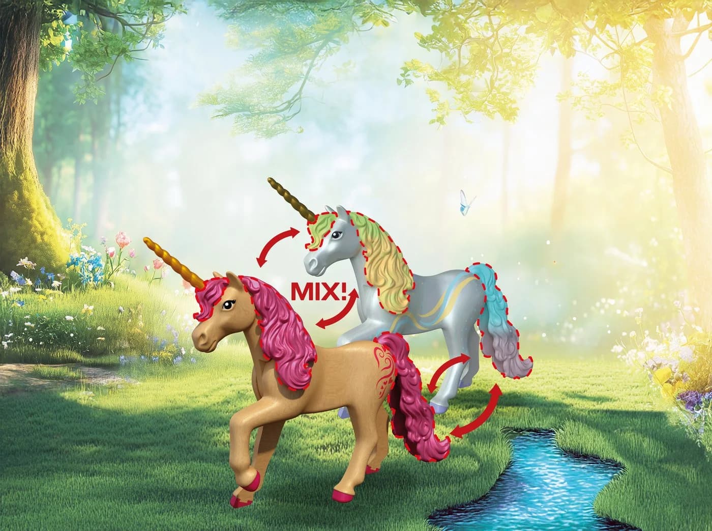 Playmobil® Ausflug der Feen (72067) Fantasy & Magic Konstruktions-Spielset 91 Teile - Bild 3