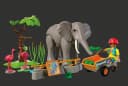 Playmobil Elefant mit Tierpfleger 72068 Animals & Friends Konstruktions-Spielset 43 Teile Bild 1