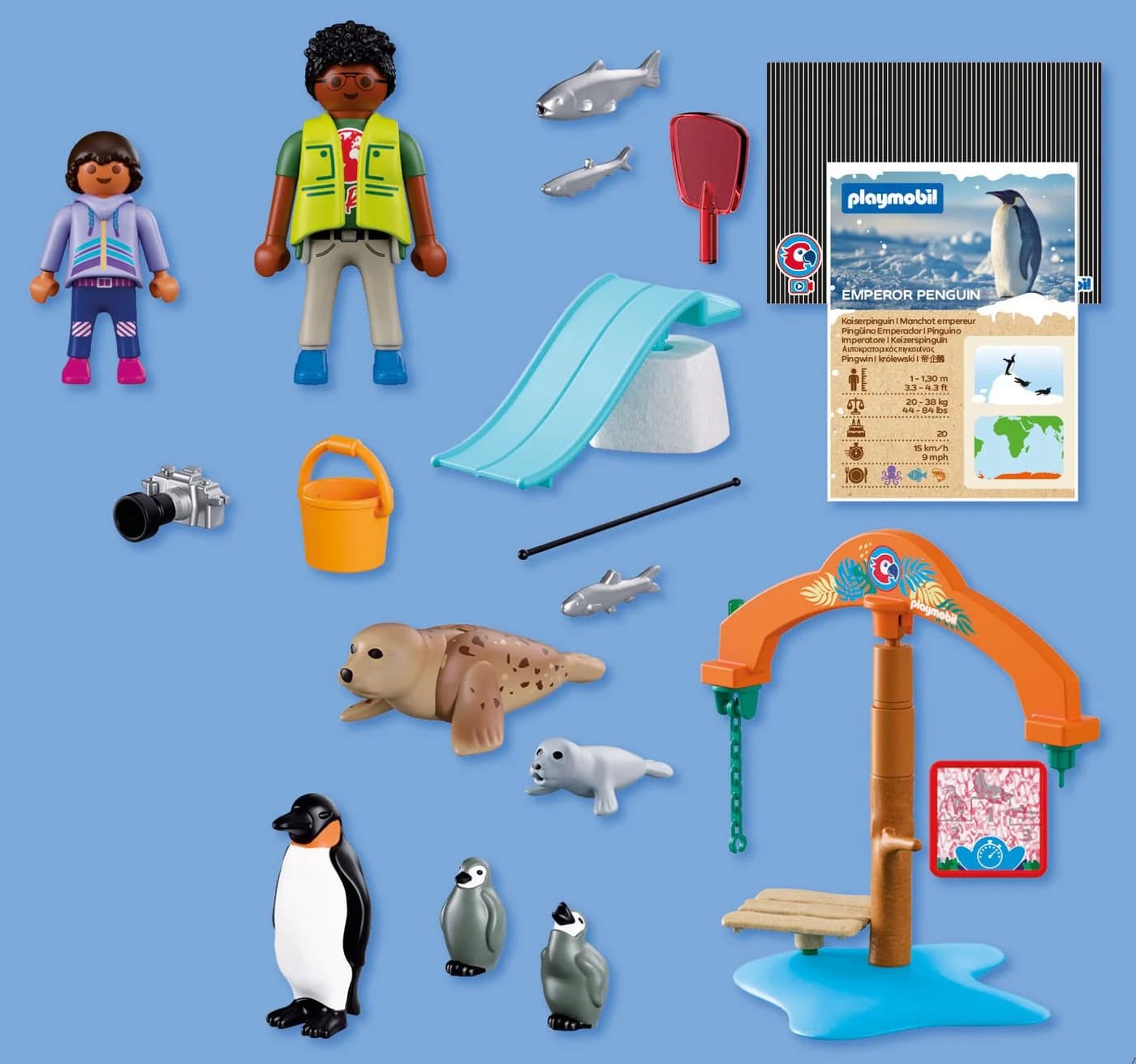 Playmobil® Actionfigur PLAYMOBIL 72073 Zoo: Eis-Expedition