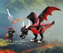 Playmobil Schwarzer Drache 72114 Knights Konstruktions-Spielset Bild 1