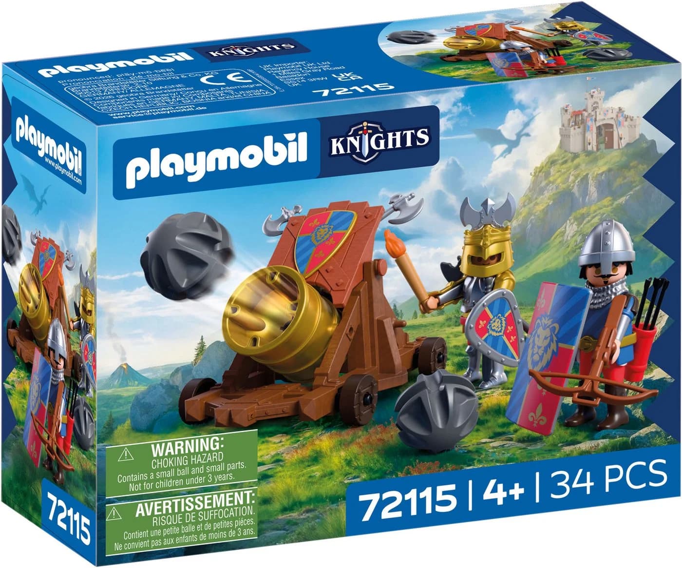 Playmobil® Löwenritter Schusswaffe Konstruktions-Spielset 72115 - Bild 5