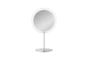 blomus MODO LED Kosmetikspiegel Silber Matt 5-fach Zoom Dimmbar Bild 2